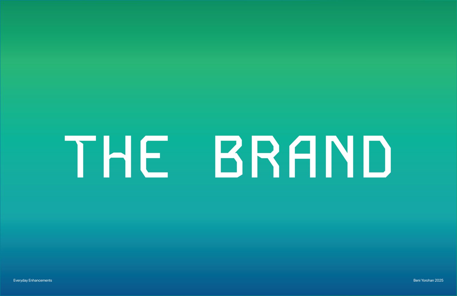The Brand — section cover