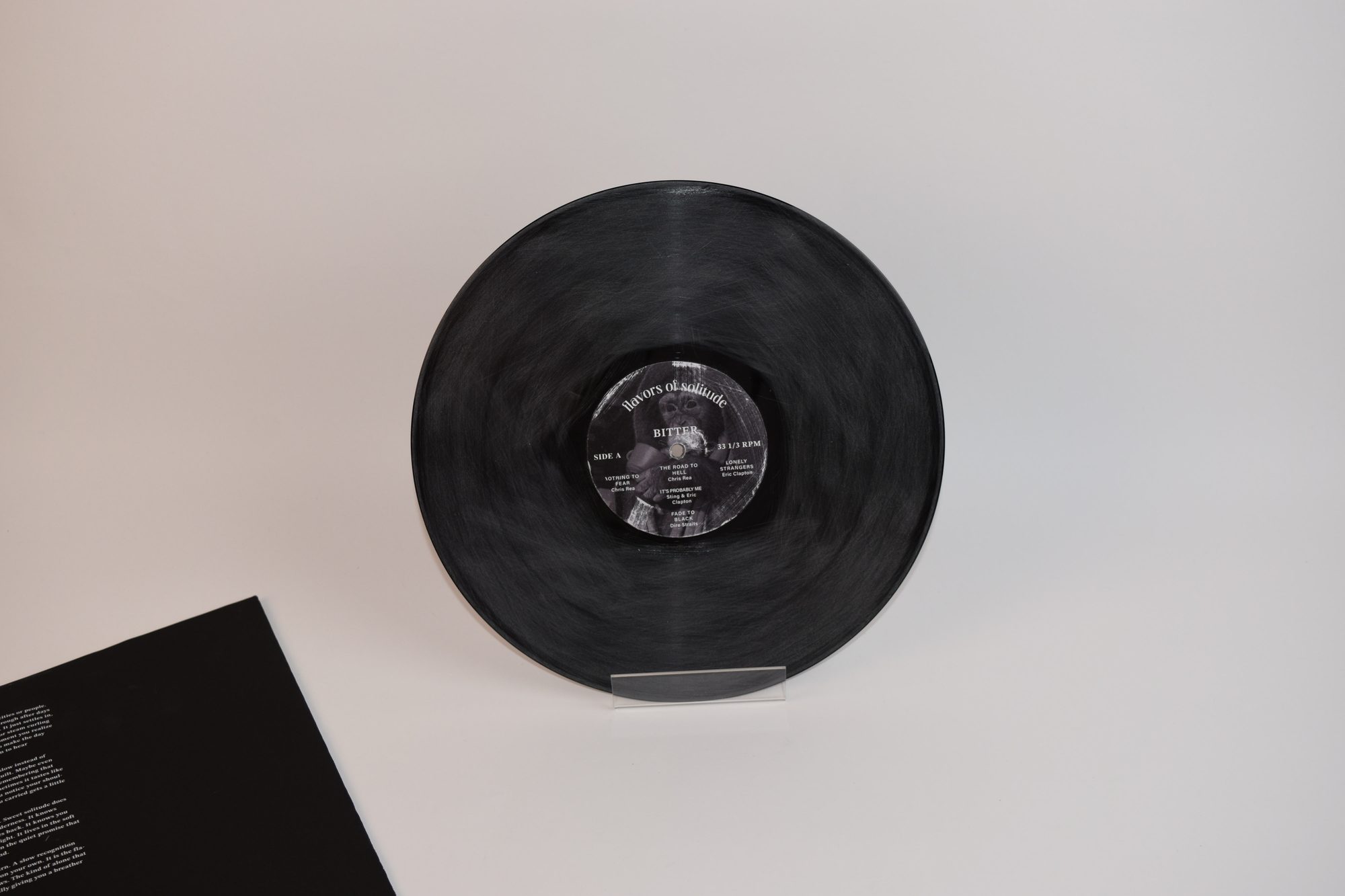 Bitter — vinyl record close-up