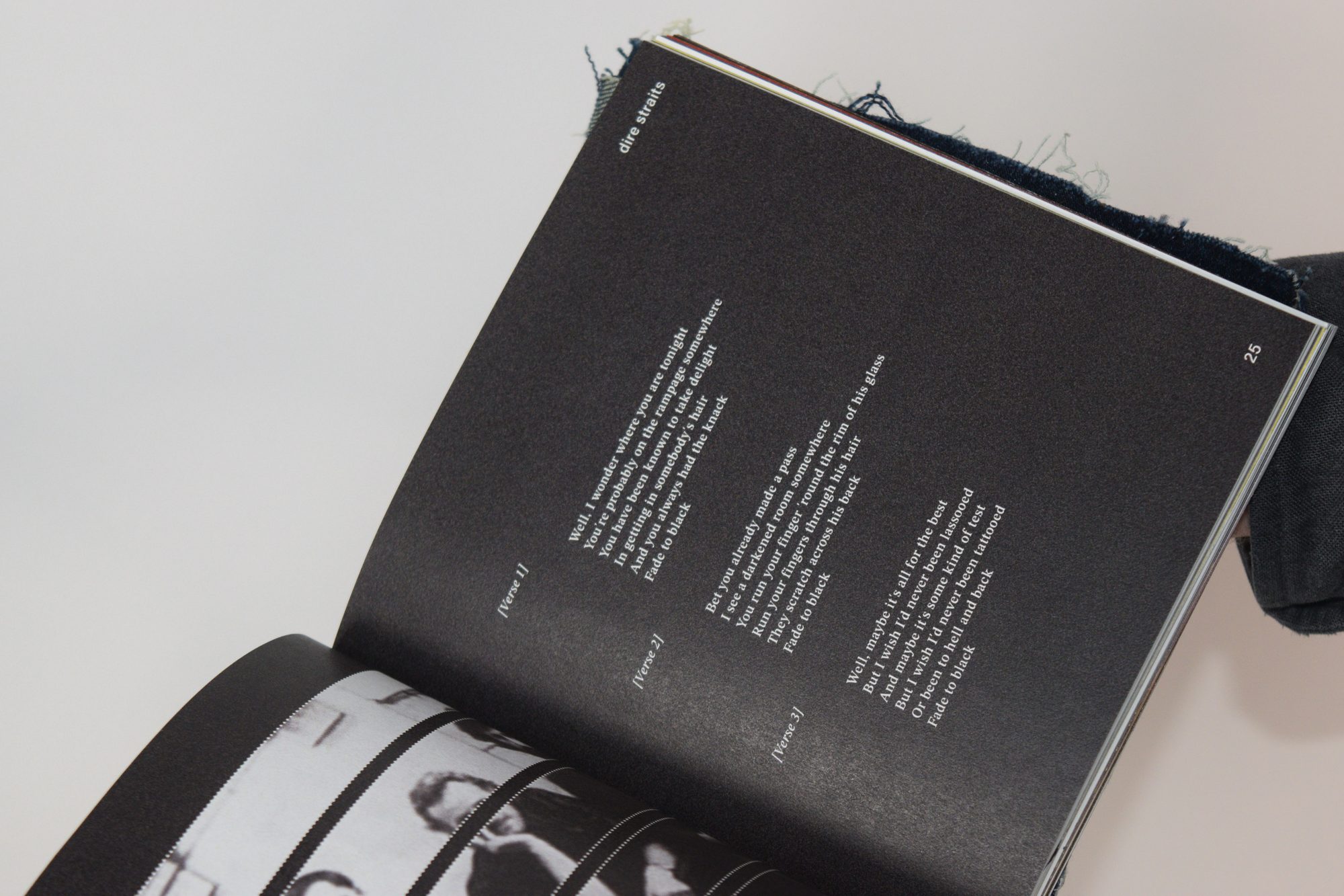 Catalog book — interior detail