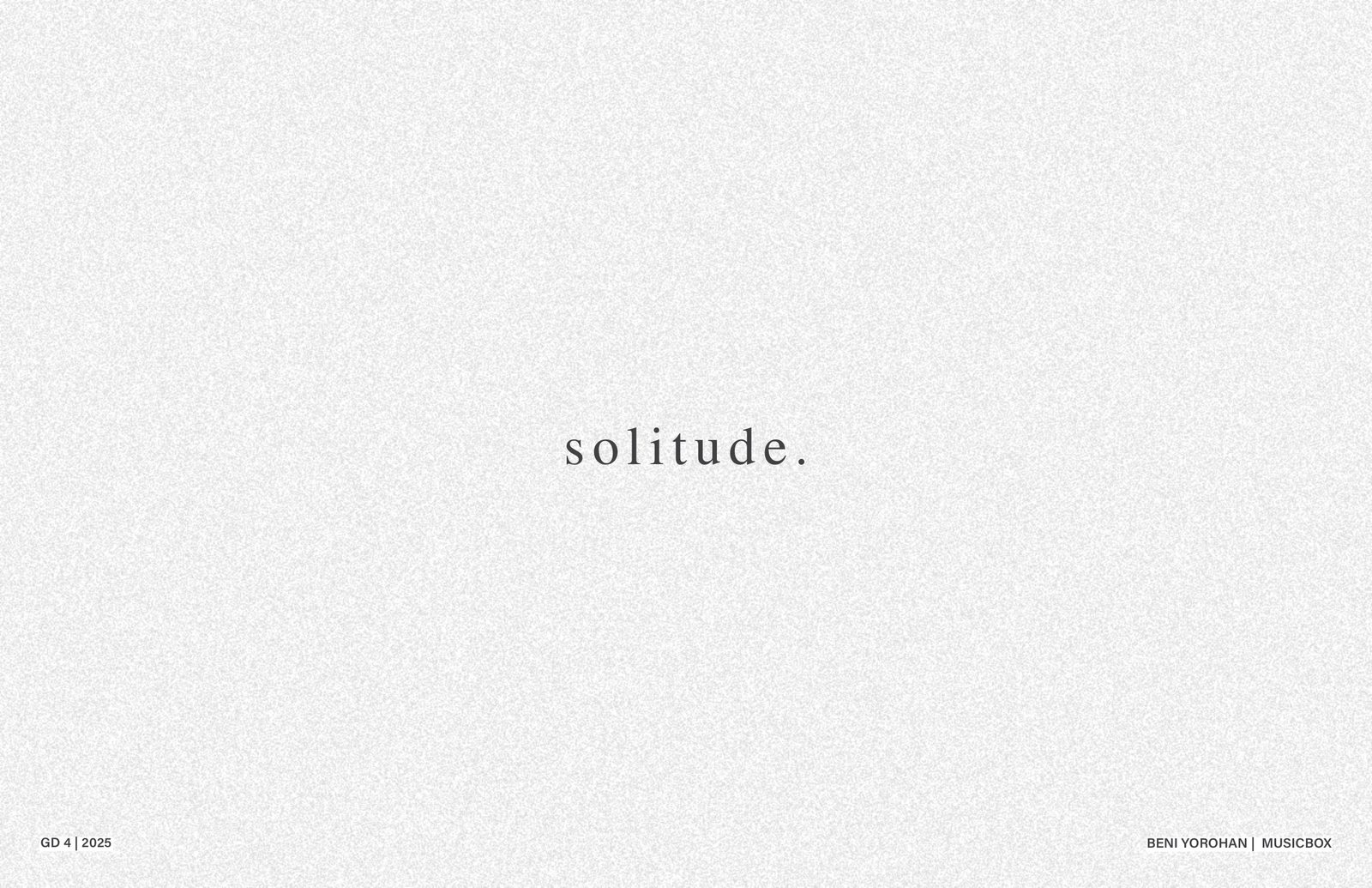 Solitude