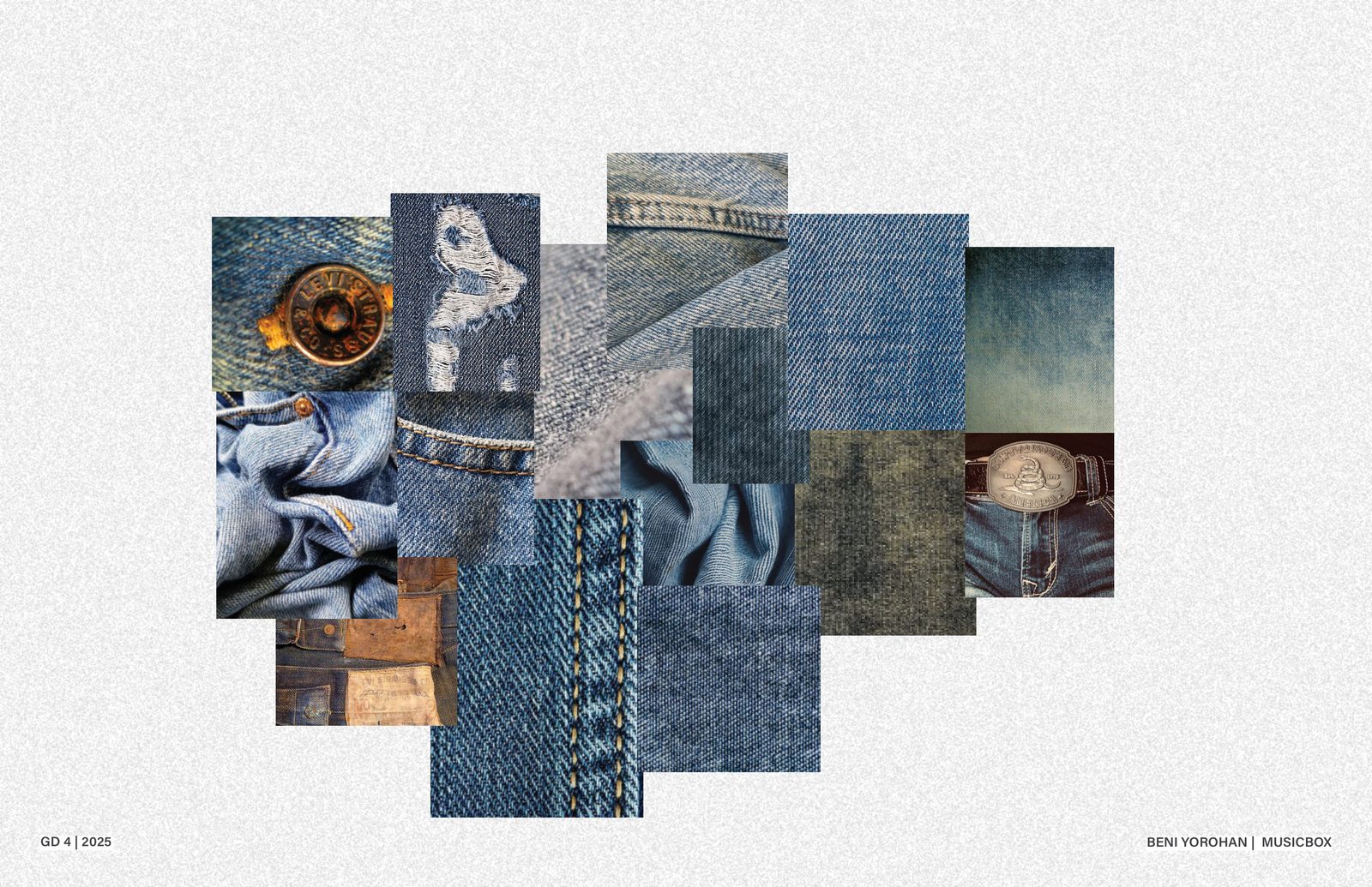Texture study — denim and blue tones