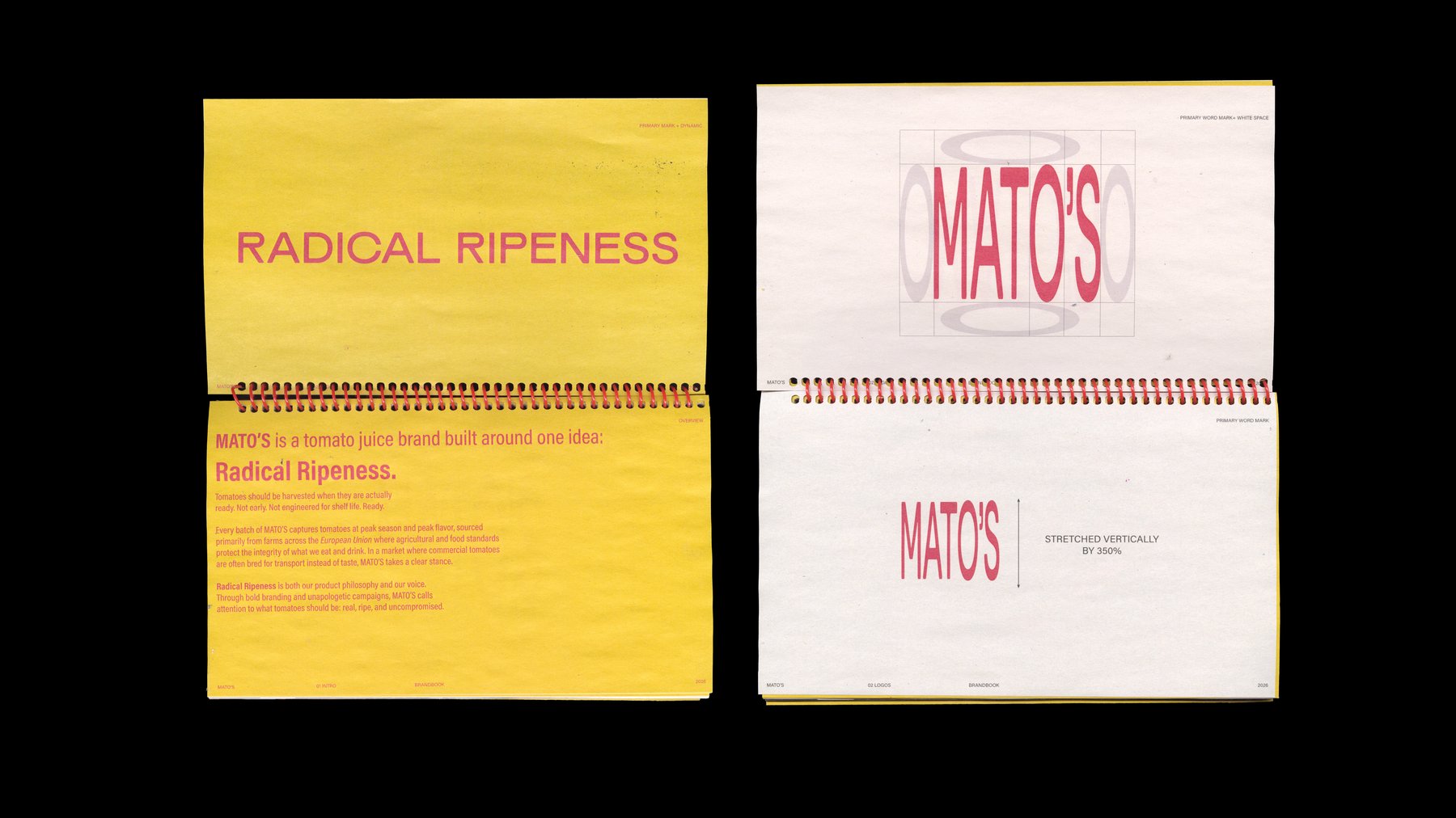 Radical Ripeness & Wordmark Spread