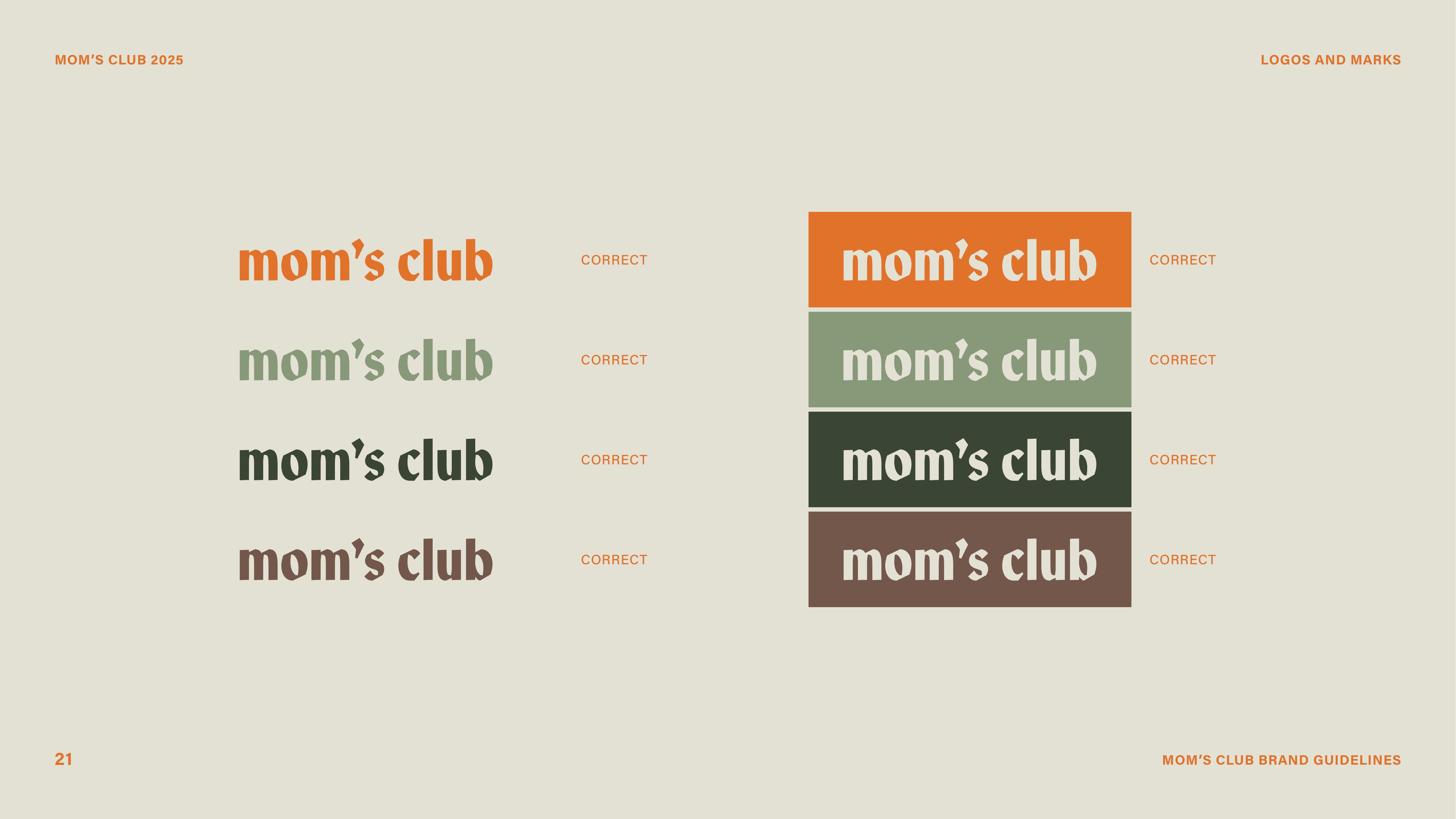 Mom's Club — illustration pattern