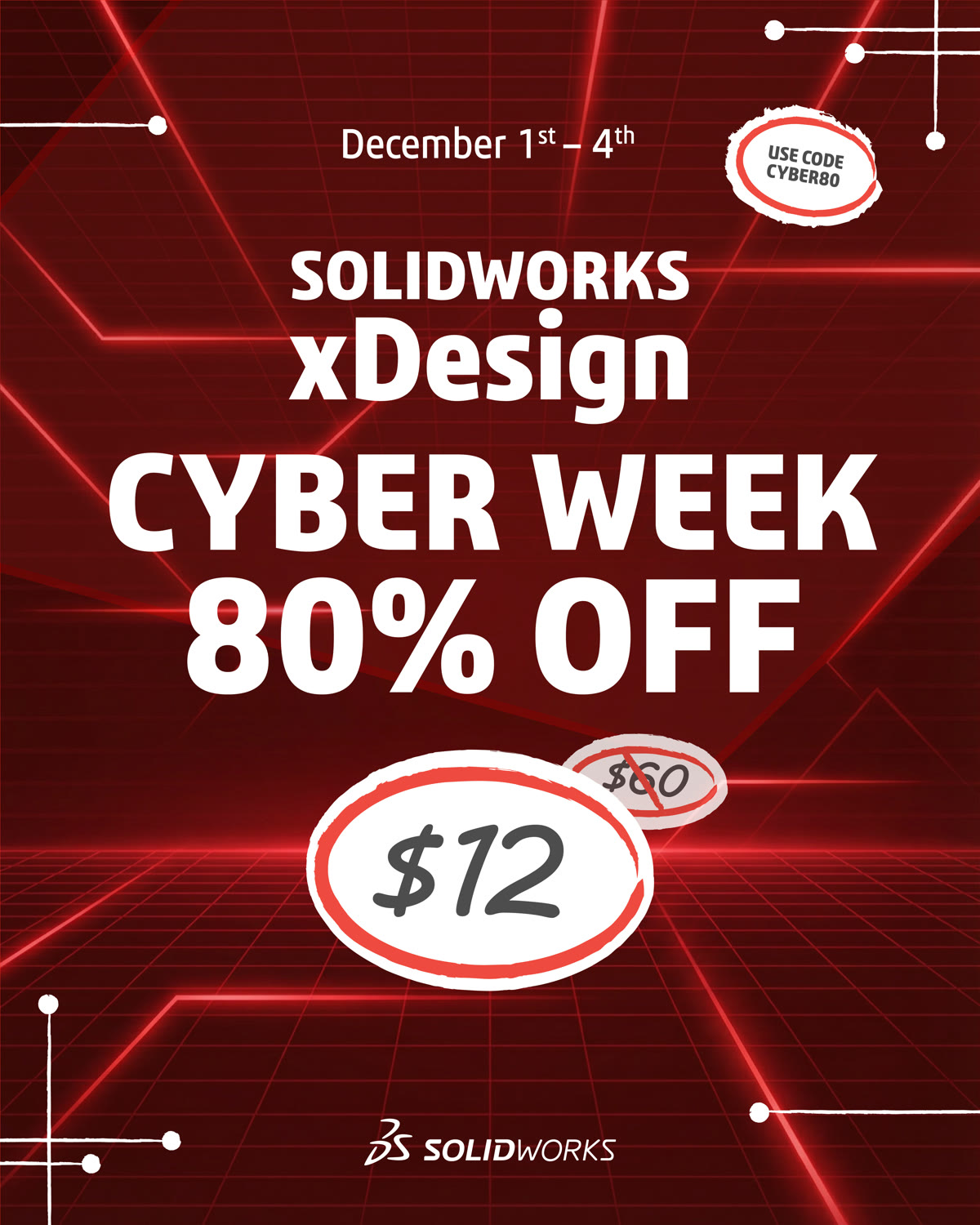 xDesign Cyber Week post